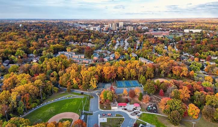 rockville md aerial view